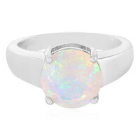 Bague en argent et Opale Welo
