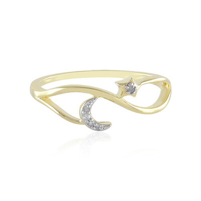 Bague en argent et Diamant I2 (I)