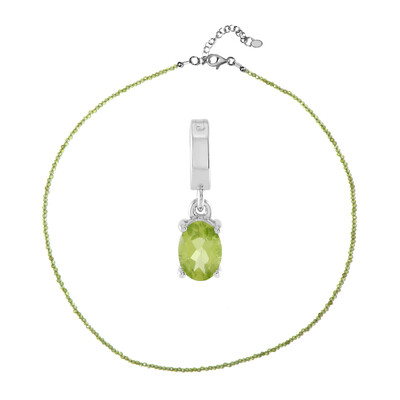 Parure en argent et Péridot