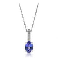 Collier en or et Tanzanite