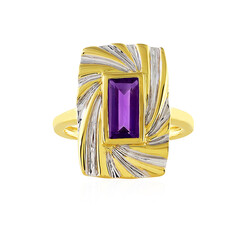 Bague en argent et Améthyste