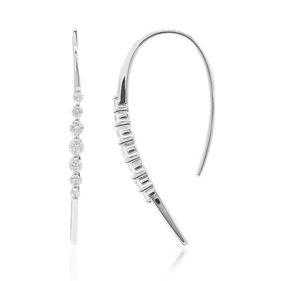 Boucles d'oreilles en or et Diamant SI2 (H) (CIRARI)