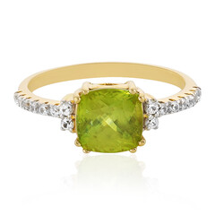 Bague en or et Sphène