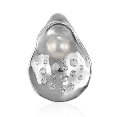 Pendentif en argent et Perle de culture d'eau douce