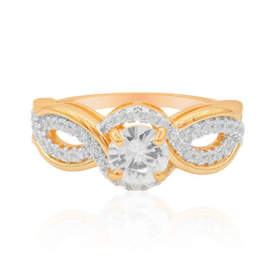 Bague en argent et Zircon