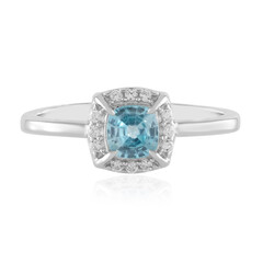 Bague en argent et Zircon de Ratanakiri