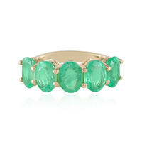 Bague en or et Emeraude de Russie