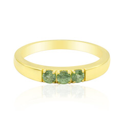 Bague en or et Grenat Démantoïde (Adela Gold)