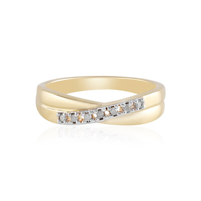 Bague en argent et Diamant I3 (J)