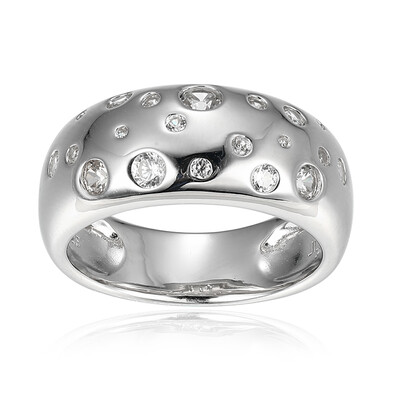 Bague en argent et Zircon