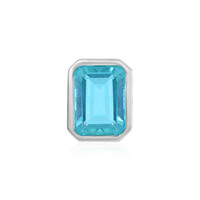 Pendentif en argent et Topaze Paraiba