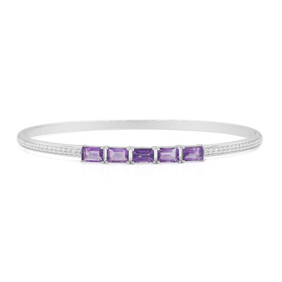 Bracelet en argent et Améthyste (Remy Rotenier)