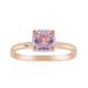 Bague en argent et Kunzite
