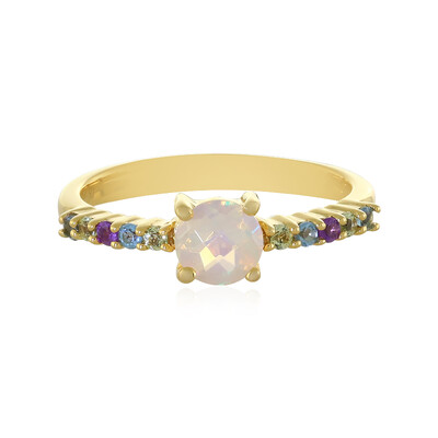 Bague en argent et Opale Welo