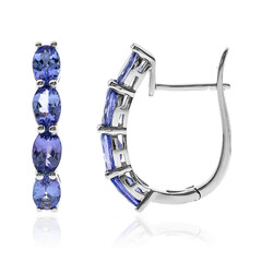 Boucles d'oreilles en or et Tanzanite
