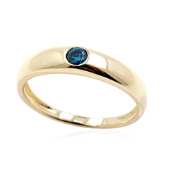 Bague en or et Diamant SI2 bleu