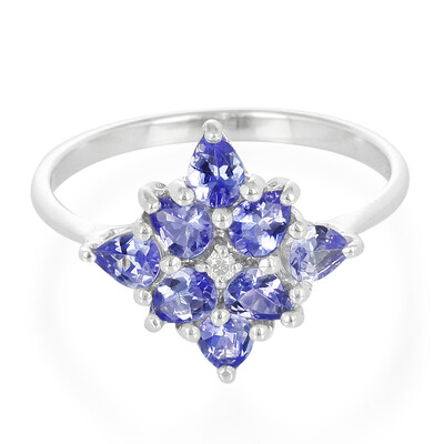 Bague en argent et Tanzanite