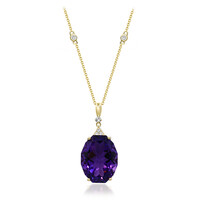 Collier en or et Améthyste