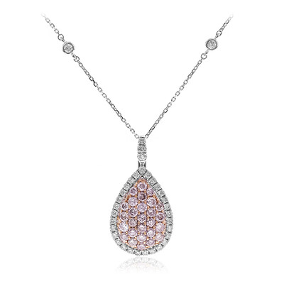 Collier en or et Diamant rose I1 (CIRARI)