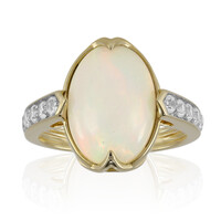 Bague en or et Opale Welo (Adela Gold)