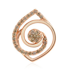 Pendentif en or et Diamant rose de France SI1 d'Argyle 