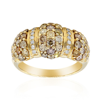 Bague en or et Diamant fancy SI2 (CIRARI)