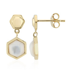Boucles d'oreilles en argent et Nacre