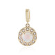 Pendentif en or et Opale Welo