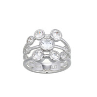 Bague en argent et Zircon (Adela Silber)