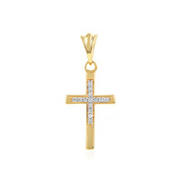 Pendentif en argent et Diamant I2 (I)