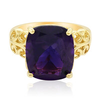 Bague en argent et Améthyste du Maroc