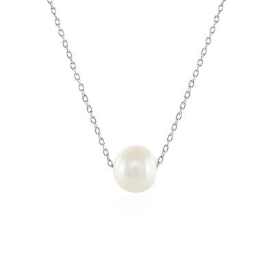 Collier en argent et Perle de culture d'eau douce