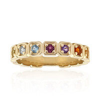Bague en argent et Citrine