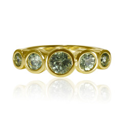 Bague en or et Diaspore à couleur changeante (Tenner Diniz)