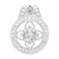 Pendentif en argent et Goshénite