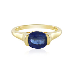 Bague en argent et Kyanite du Népal