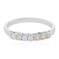 Bague en argent et Opale Welo