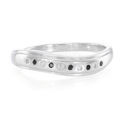 Bague en argent et Saphir blanc