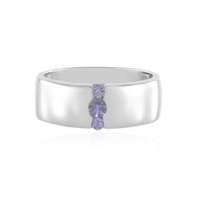 Bague en argent et Tanzanite (de Melo)