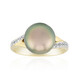 Bague en argent et Perle de culture de Tahiti (TPC)