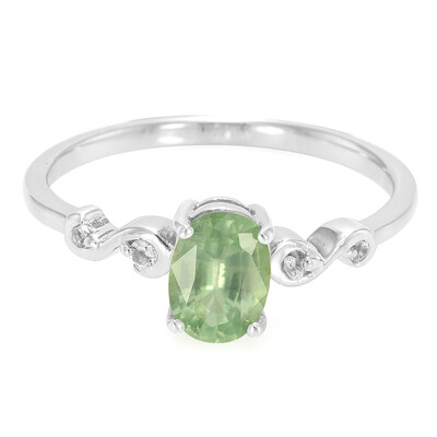 Bague en argent et Kyanite Menthe