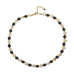 Collier en argent et Hématite noire