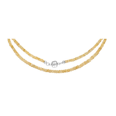 Collier en argent et Citrine
