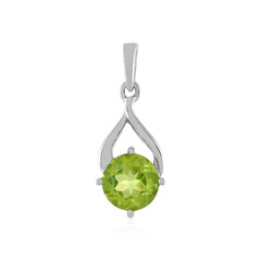 Pendentif en argent et Péridot