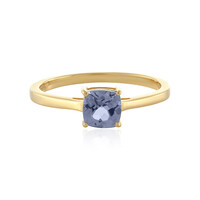 Bague en or et Tanzanite non chauffée