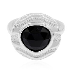 Bague en argent et Onyx noir