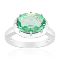 Bague en argent et Fluorite du Braldu (Pallanova)
