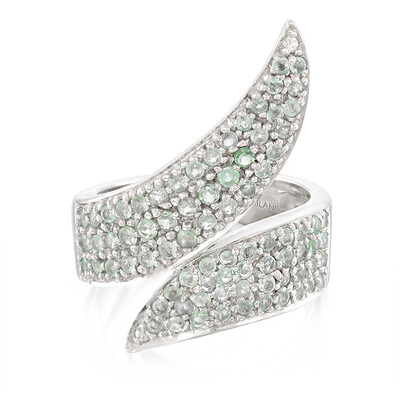 Bague en argent et Tourmaline Paraïba