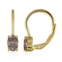 Boucles d'oreilles en or et Zircon Hartsite (Mark Tremonti)