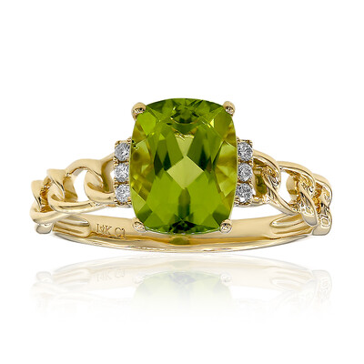 Bague en or et Péridot de Dashihe (CIRARI)